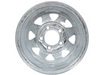 Americana Tire And Wheel 20234 13X4.5 Trailer Wheel Spoke Galvanized - 5 x 4.50 Inch Bolt Pattern - Young Farts RV Parts