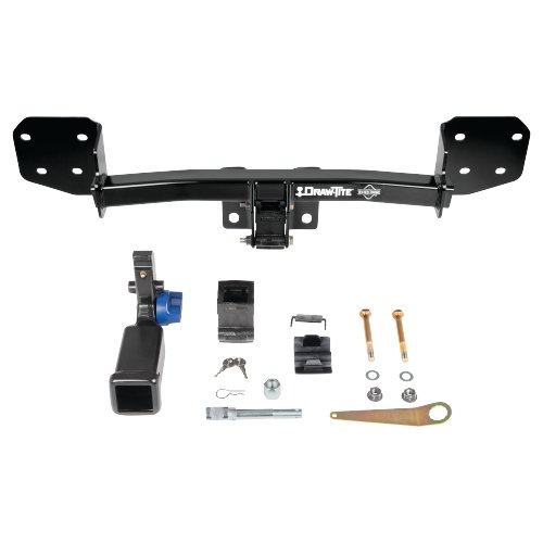 Draw Tite® • 76907 • Hidden Hitch® • Trailer Hitch Class III • Class III 2" (350 Lbs lbs GTW/3500 Lbs lbs TW) • Subaru Outback Wagon, Except Sport 10-19