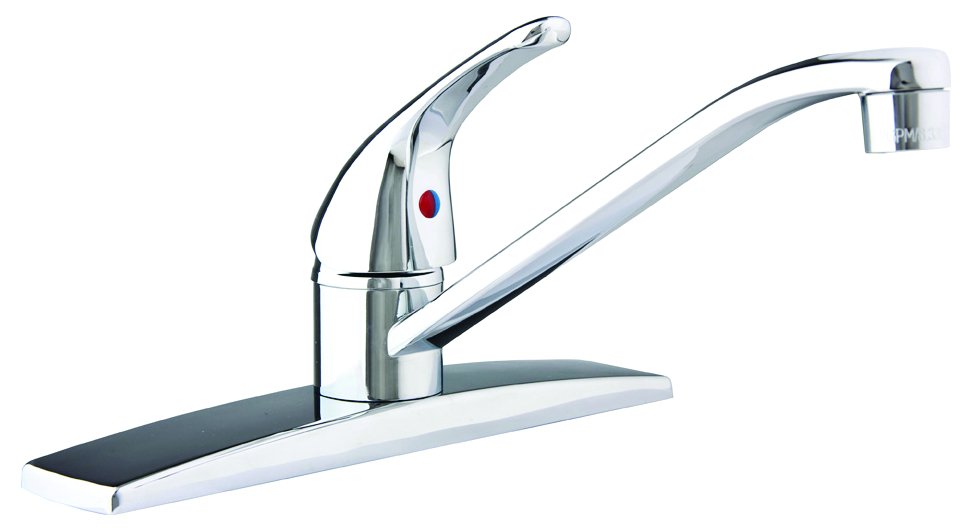 Dura Faucet DF - NMK600 - CP - Dura Single Lever RV Kitchen Faucet - Chrome Polished - Young Farts RV Parts