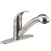 Dura Faucet DF - NMK852 - SN - Dura Designer Pull - Out RV Kitchen Faucet - Brushed Satin Nickel - Young Farts RV Parts