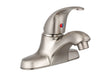 Dura Faucet DF - NML210 - SN Lavatory Lever Faucet, Satin Nickel - Young Farts RV Parts