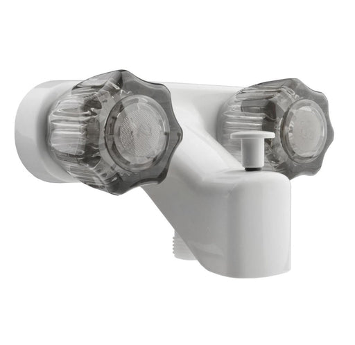 Dura Faucet DF-SA110S-WT Tub & Shower Diverter Faucet, White - Young Farts RV Parts