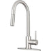 Dura Faucet Used For Kitchen; Brushed Satin Nickel Plated - DF - NMK540 - SN - Young Farts RV Parts