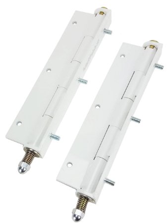 e-z swing bracket white set/2