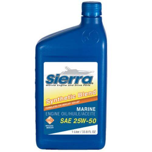 Sierra Marine Oil - Synthetic Blend; 1 Liter Bottle - 1895528