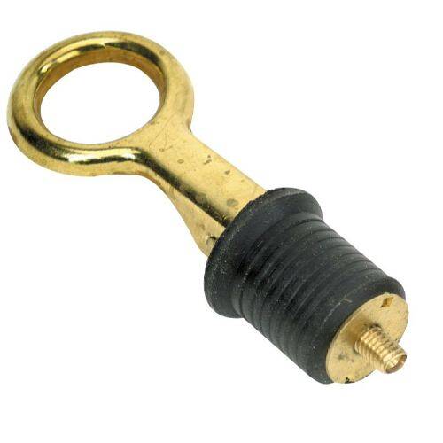 WHITECAP Boat Drain Plug - Bailer; 1" Diameter - S-0208C