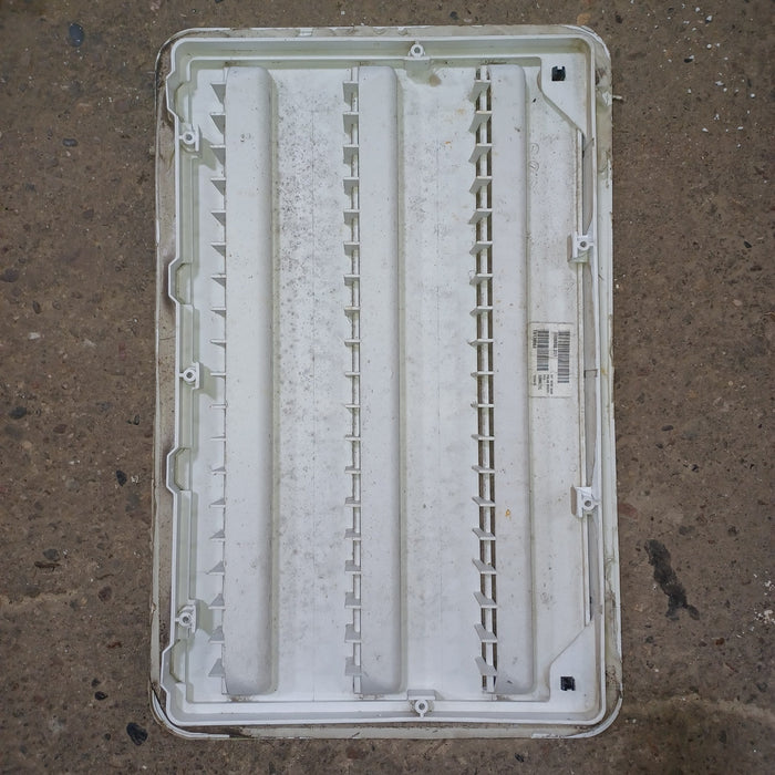 Used DOMETIC 3109350.011 - Air Intake Side Refrigerator Vent- HAS FRAME