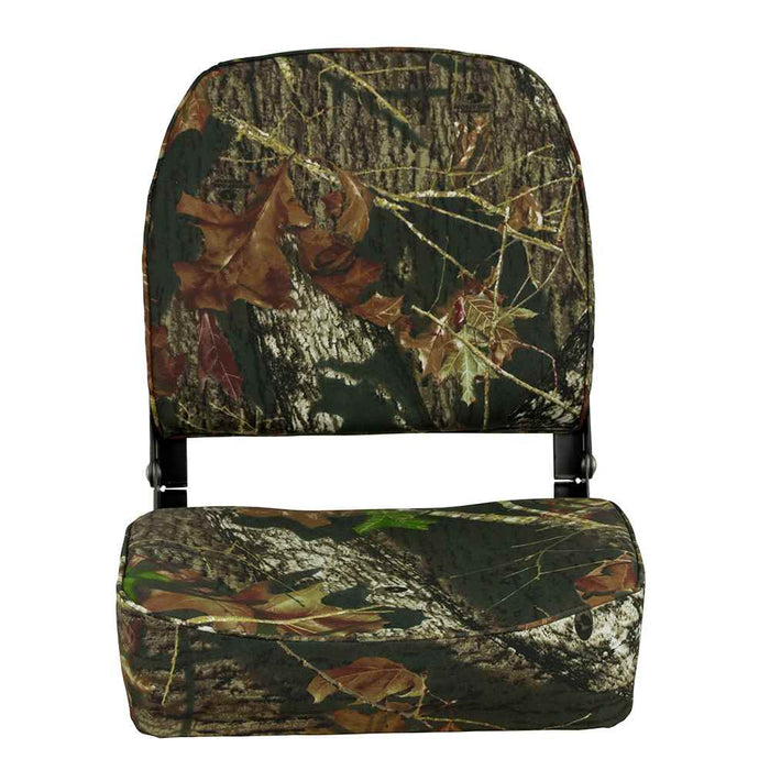 Economy Folding Seat - Mossy Oak Break - Up - Young Farts RV Parts