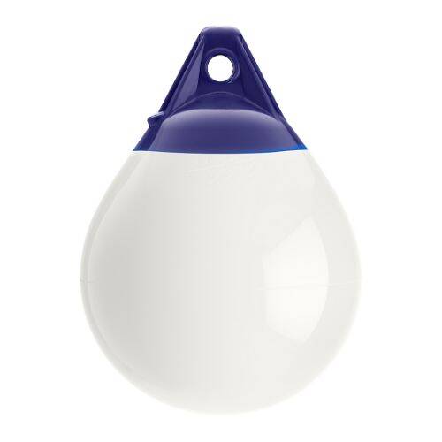 POLYFORM Mooring Buoy - A-1 White W/Bar Code - 57-462-034