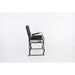 El Capitan Directors Chair Chrome Black - Young Farts RV Parts