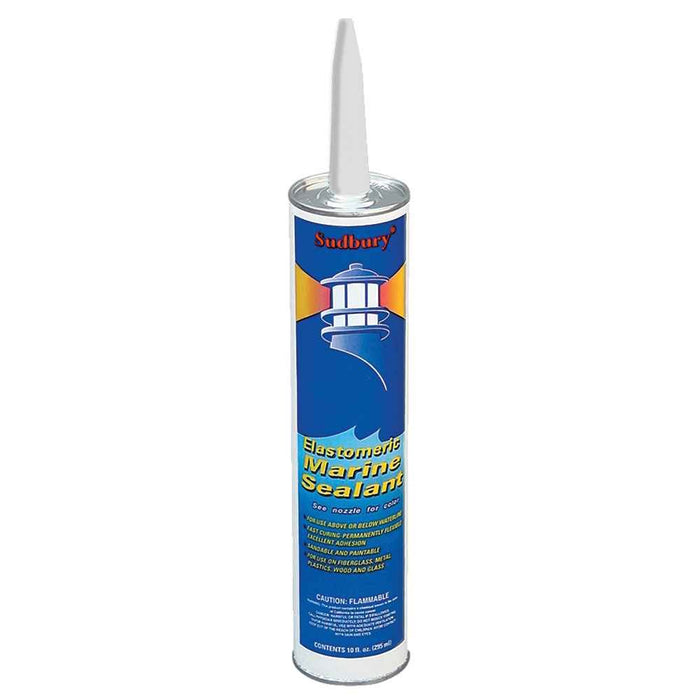 Elastomeric Marine Sealant - 10oz Cartridge - Clear - Young Farts RV Parts