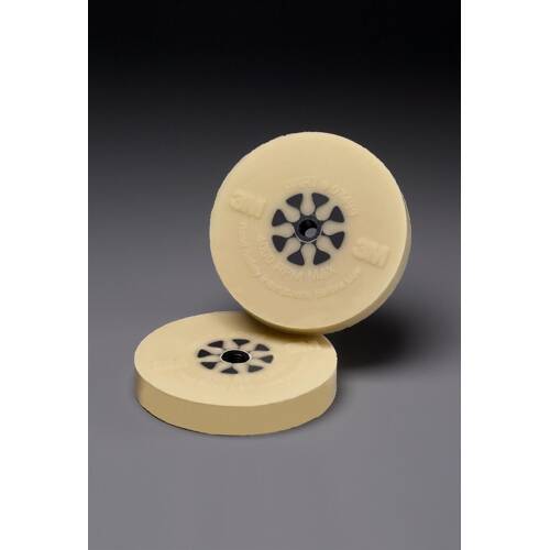 Eraser Wheel - 4" x 5/8"; Fine Grade; Beige; Single - 07499 - Young Farts RV Parts