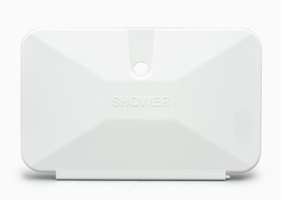 B&B Molders 94188 Exterior Shower Door - Polar White