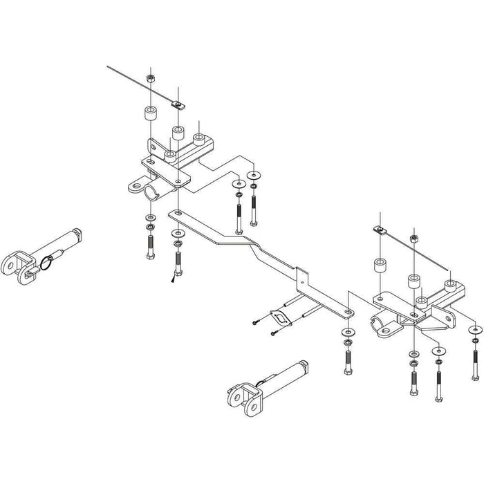 Ez 5 Jeep Grand Cher Baseplate - Young Farts RV Parts
