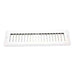 Face Plate 2 - 1/4 X 10 White Nondampered Metal - Young Farts RV Parts