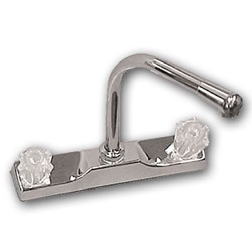 Faucet 8"Hi - Rise White - Young Farts RV Parts