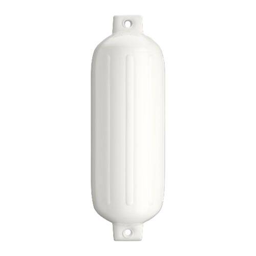 POLYFORM Boat Fender - G-5 White; Ribbed - 41-639-559