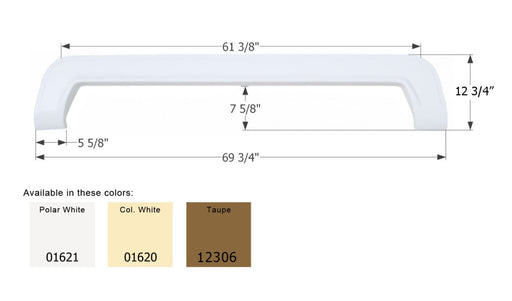 Fender Skirt Icon 01620 - Young Farts RV Parts