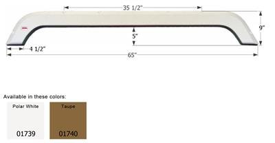 Icon 01740 Fender Skirt (Various R-Vision Brands)