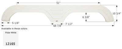 Fender Skirt Icon 12165 - Young Farts RV Parts