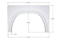 Fender Skirt Icon 14261 - Young Farts RV Parts