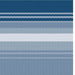 Fiesta Springload Awning Awning Ocean Blue Stripe 12' - Young Farts RV Parts