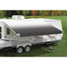 Fiesta Springload Awning Roller/Fabric Black Fade 20' - Young Farts RV Parts