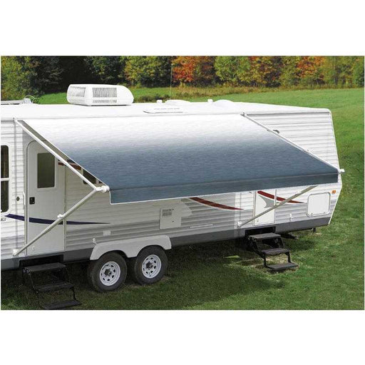 Fiesta Springload Awning Roller/Fabric Blue Fade 16' - Young Farts RV Parts