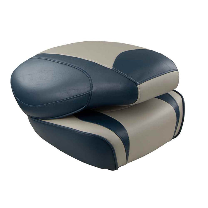 Fish Pro High Back Folding Seat - Blue/Grey - Young Farts RV Parts