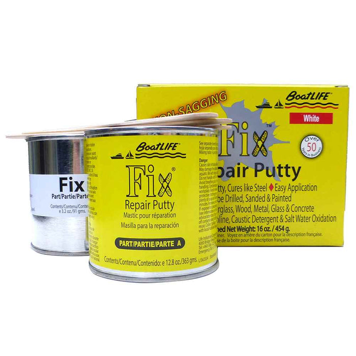 Fix Repair Putty - 16oz - White - Young Farts RV Parts