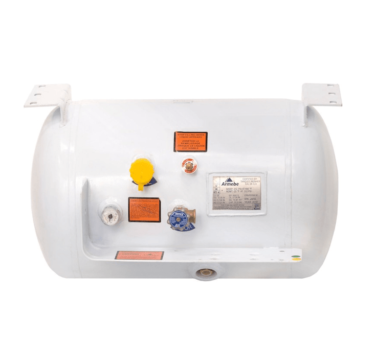 Flame King YSN203 20.3 Pounds Capacity Horizontal Propane Tank