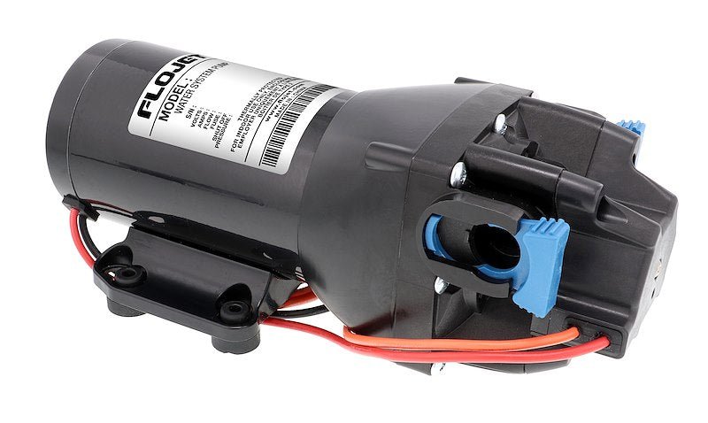 Flojet Heavy Duty RV Water Pump w/Strainer - 12V - 4GPM - 50PSI - Young Farts RV Parts
