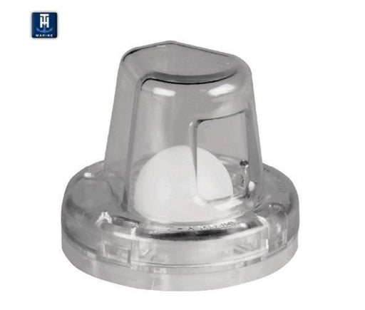 Flow - Max Ball Boat Scupper - Clear - Young Farts RV Parts