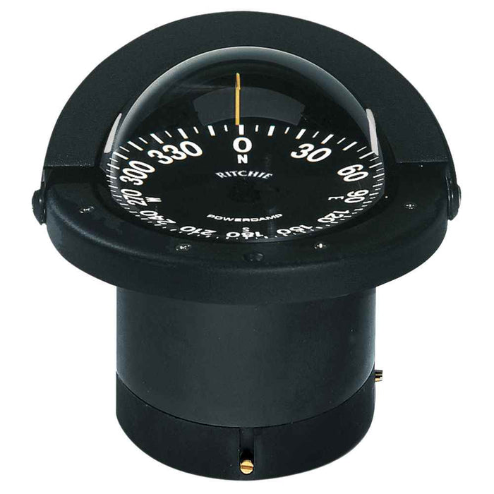 FN - 201 Navigator Compass - Flush Mount - Black - Young Farts RV Parts