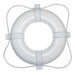 Foam Ring Buoy - 20" - White w/White Rope - Young Farts RV Parts