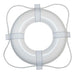 Foam Ring Buoy - 24" - White w/White Rope - Young Farts RV Parts