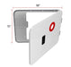 Fogatti FSWD - 1518/WHITE Water Heater Access Door (For InstaShower6/8 Plus/8 Pro), White - Young Farts RV Parts