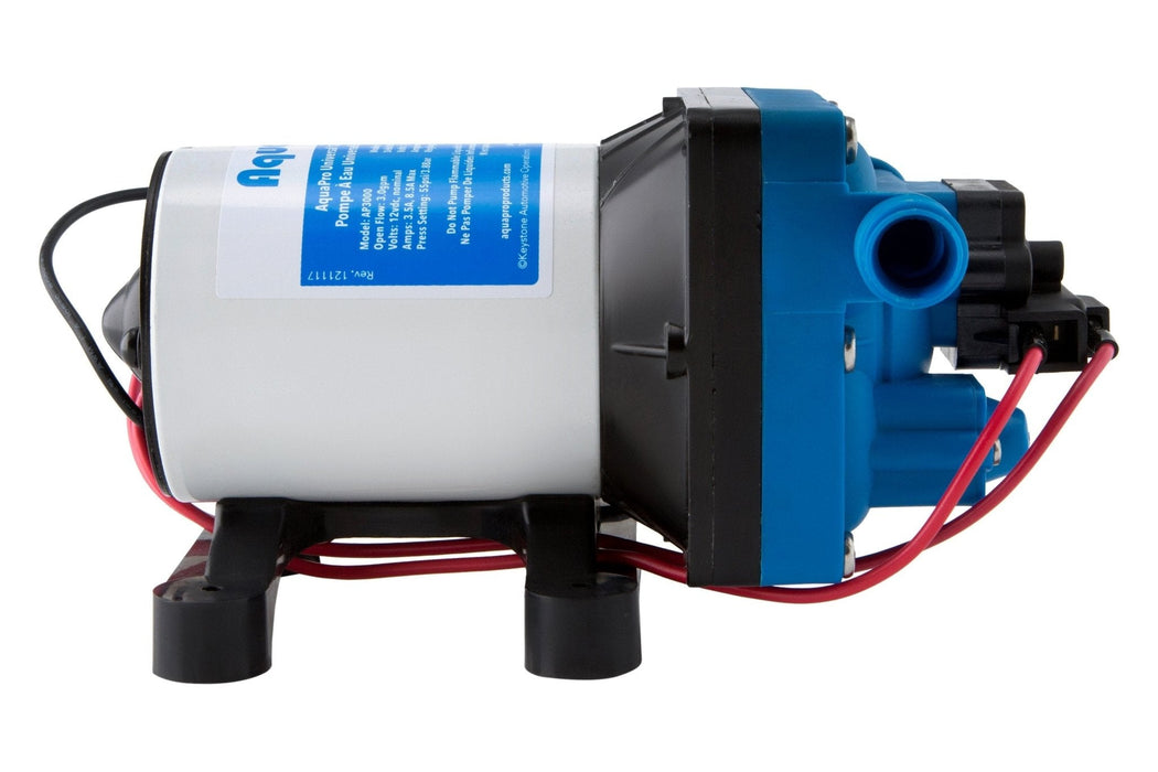 Aqua Pro 21847 12V Fresh Water Pump 3 GPM 55 psi