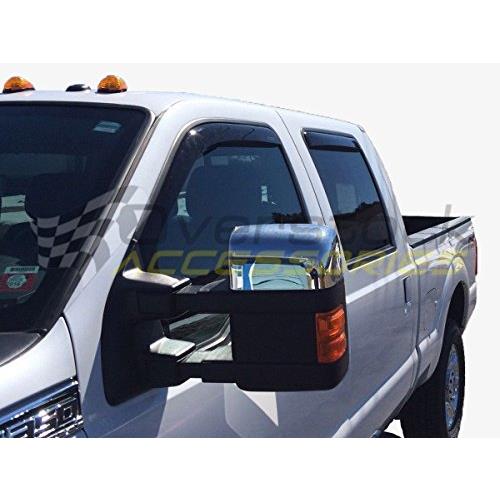 Front/Rear Rainguard Deflectors Tacoma Dcab 05+ - Young Farts RV Parts