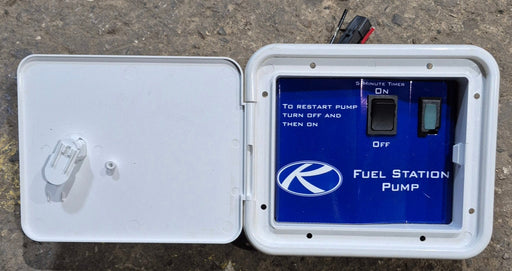Fuel Station Pump Control Panel - Single - w/ Keystone Logo - Young Farts RV Parts