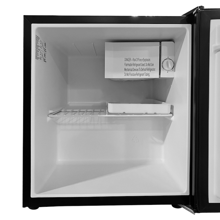 Furrion BC-47-04H Everchill 12VDC Refrigerator, 1.7 Cu. Ft - Black