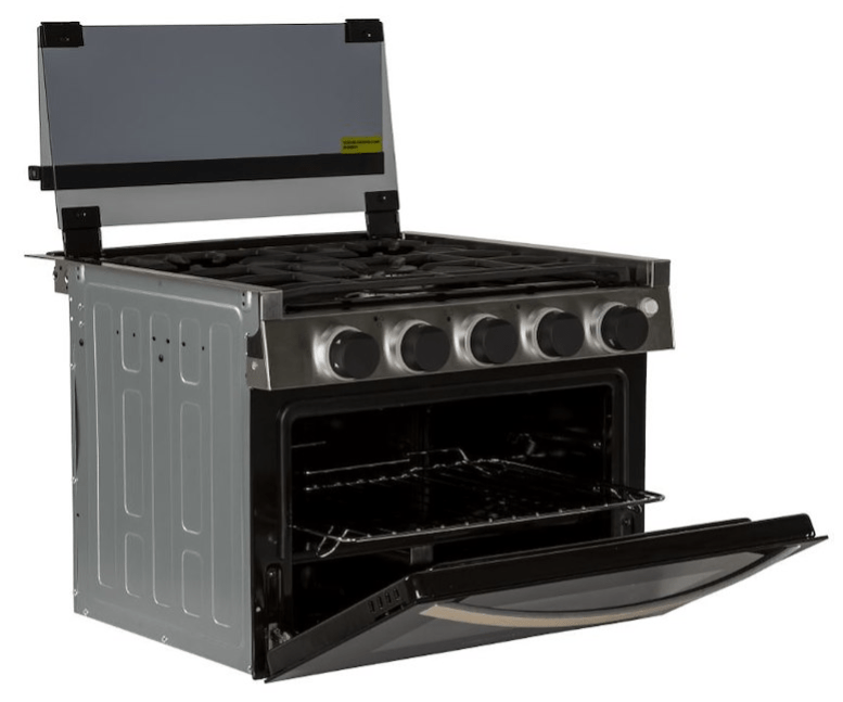 Furrion CF-RV17B Range 17" Stainless Trim Glass Top