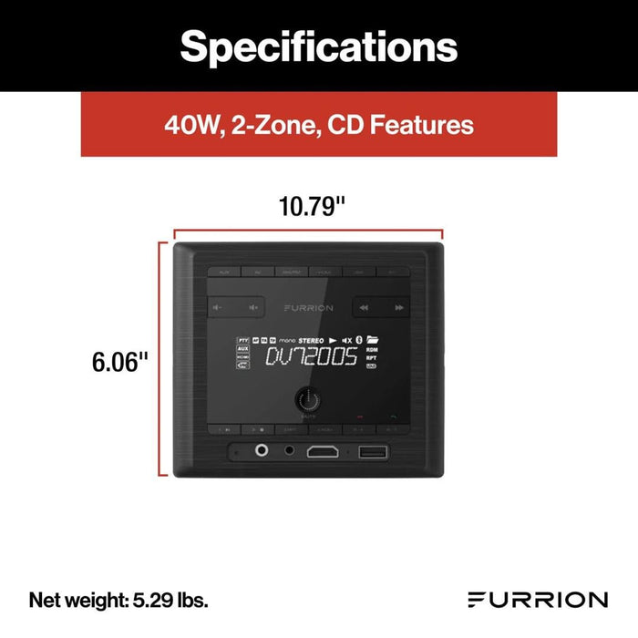 FURRION DV7200S Entertainment System Radio W/ Bluetooth