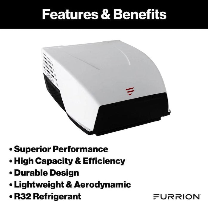 Furrion Chill HE Air Conditioner, 13500 BTU, White - FACR13HESA2-PS-AM