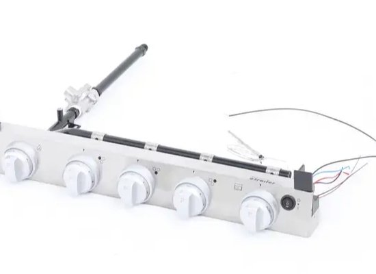 Furrion Front panel module (Stainless Steel) (Silver knobs and Ignitor included) #C-F1S17L02A-SS-003 - Young Farts RV Parts