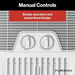 Furrion LLC FACT11CA2 - PS - AM Furrion Chill Manual Air Conditioner Ceiling Assembly - Ducted or Non - Ducted - Young Farts RV Parts