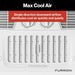 Furrion LLC FACT11CA2 - PS - AM Furrion Chill Manual Air Conditioner Ceiling Assembly - Ducted or Non - Ducted - Young Farts RV Parts