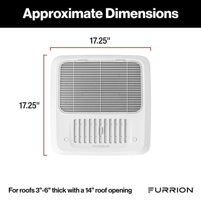 Furrion LLC FACT12CA2-PS-AM Furrion Chill Air Conditioner Ceiling Assembly - Ducted or Non-Ducted