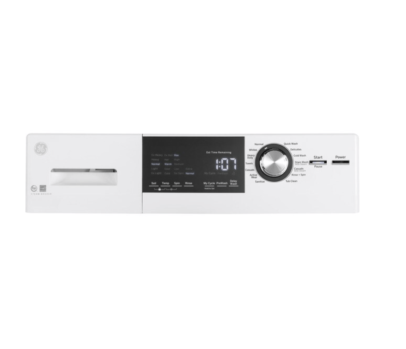 GE Appliances GFW148SSMWW GE Spacemaker Front Load Clothes Washer