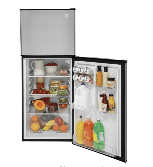 GE Appliances GPV10FSNSB-R Refrigerator, 9.8 Cu Ft., Stainless